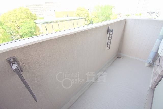 バルコニー　ウォシュレット付き