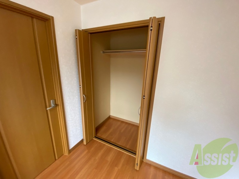 収納　こちらには収納スペースがあります。あると便利！