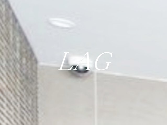 セキュリティ　防犯カメラです。