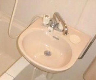 洗面設備　違うお部屋の写真です。ご参考までに