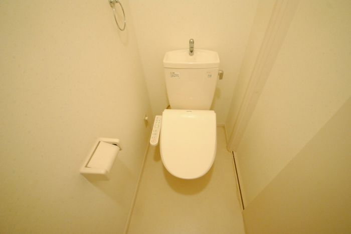 トイレ　ゆったりとした空間のトイレです