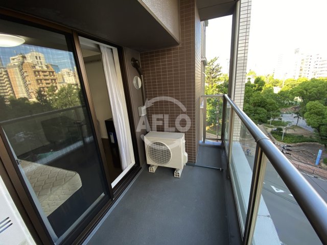 バルコニー　パークアクシスうつぼ公園　バルコニー