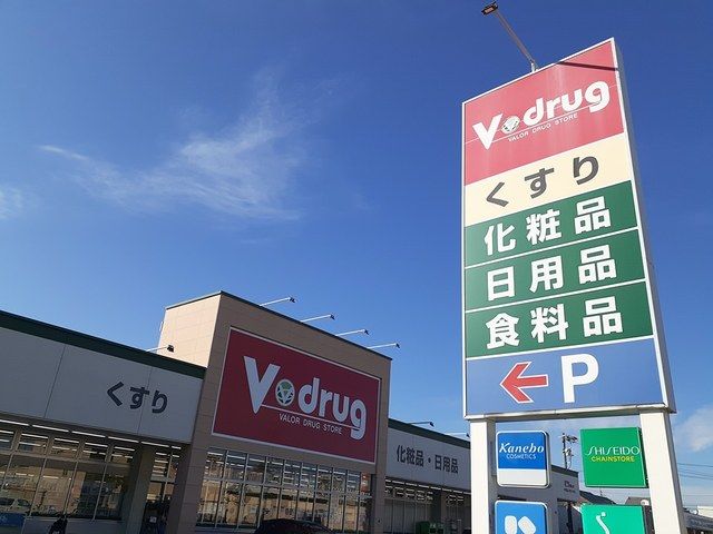 ドラックストア　Ｖ・ｄｒｕｇ中部薬品 小野店（ドラッグストア）まで450m