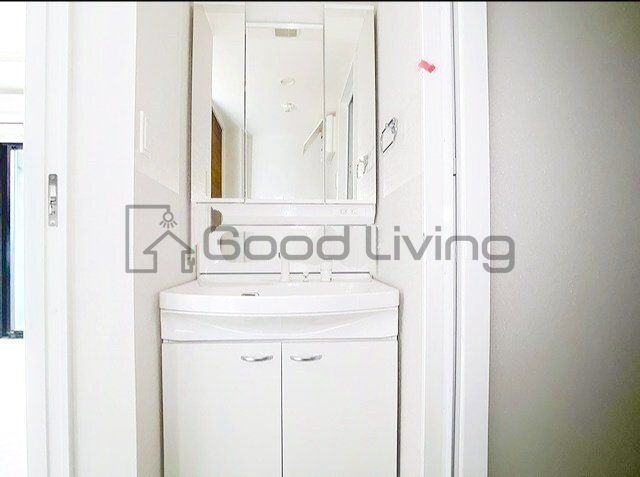 洗面設備　身だしなみもバッチリ