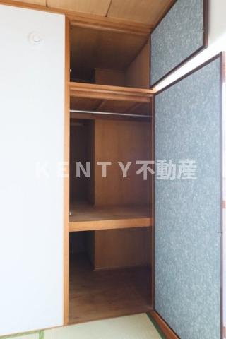 収納　収納スペース豊富です