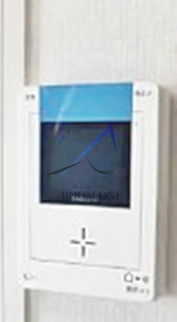 セキュリティ　モニター付きインターホンです。