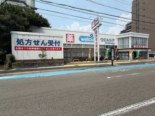 ドラックストア　ウェルシア　神戸魚崎北町店（ドラッグストア）まで324m