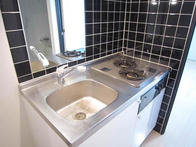 キッチン　嬉しい二口システムキッチン☆