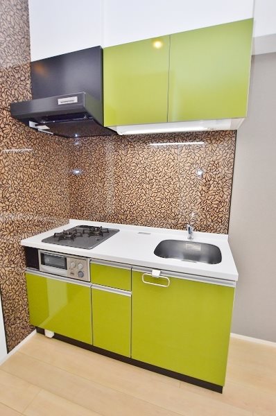 キッチン　★システムキッチン/2口コンロ★