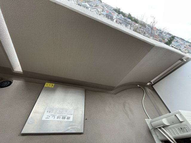 バルコニー　落ち着いた時間を過ごせるバルコニーです