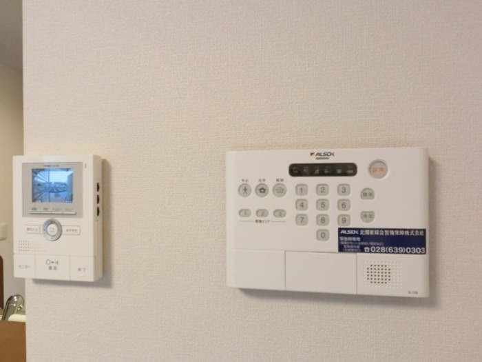 セキュリティ　ＡＬＳＯＫと録画機能付カラーモニターインターホン