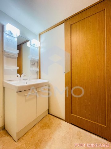 洗面設備　同マンション別部屋参考写真