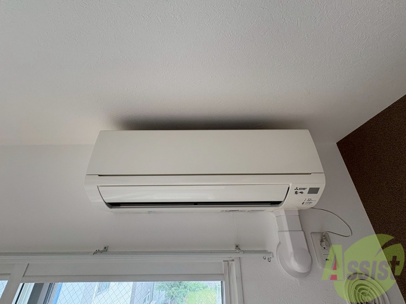 その他設備　こちらはエアコンが設置されております！夏場も快適です！