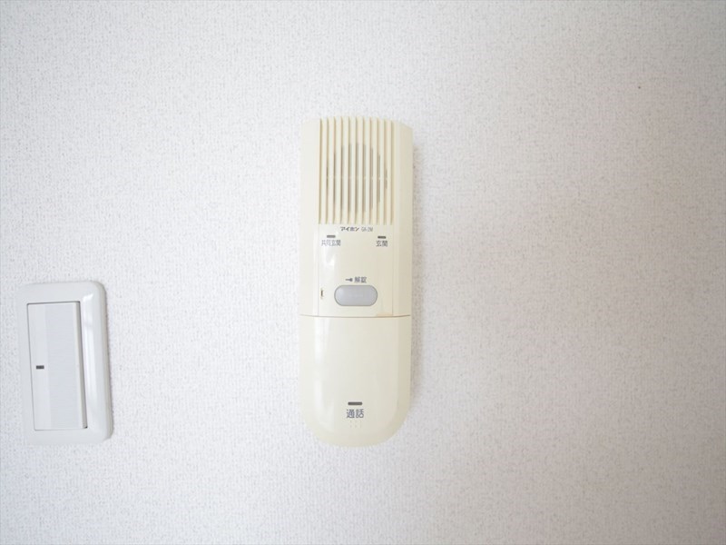 セキュリティ　インターホン完備