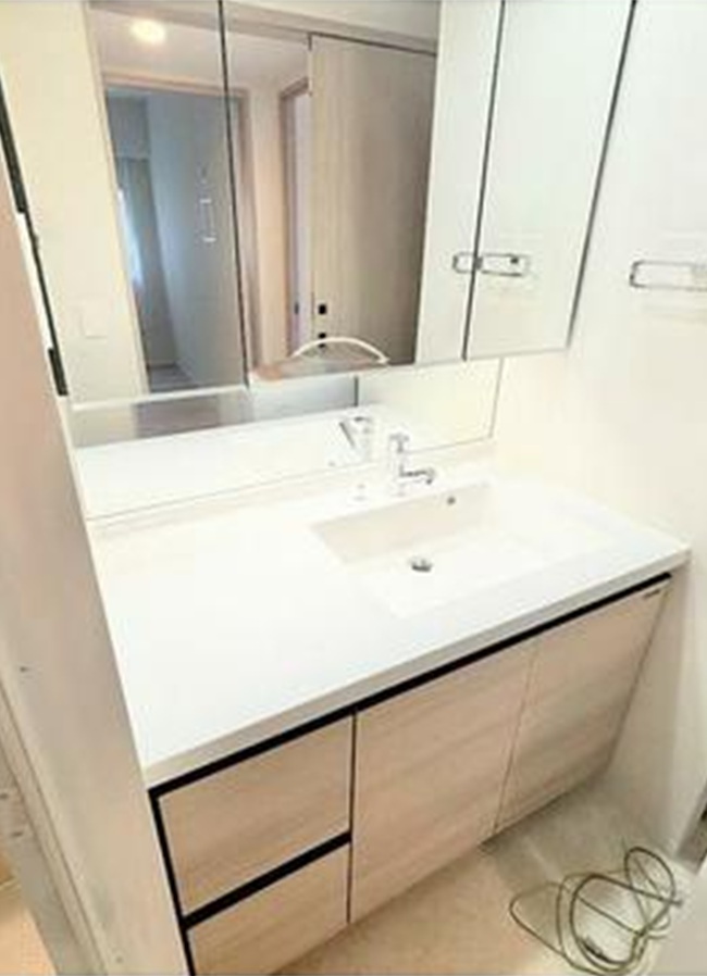 洗面設備　同じ仕様