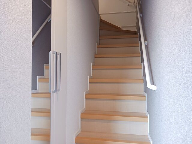 玄関　明るい玄関です