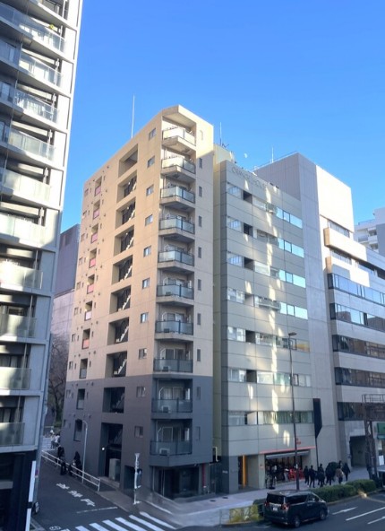 建物外観　2004年竣工　ベルファース東麻布：外観