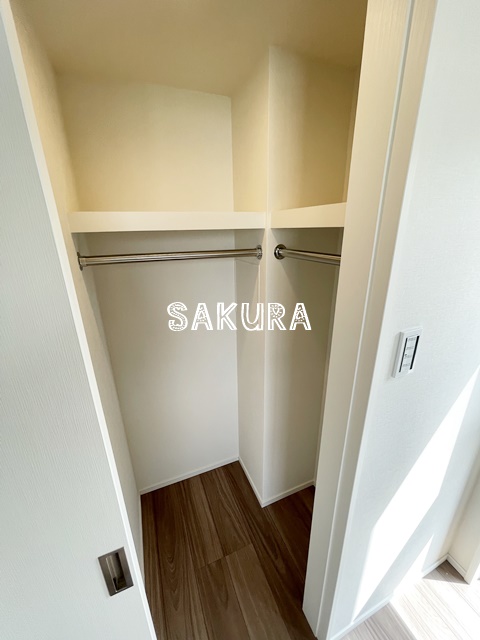 収納　お荷物の多い方でも安心のクローゼット付き♪