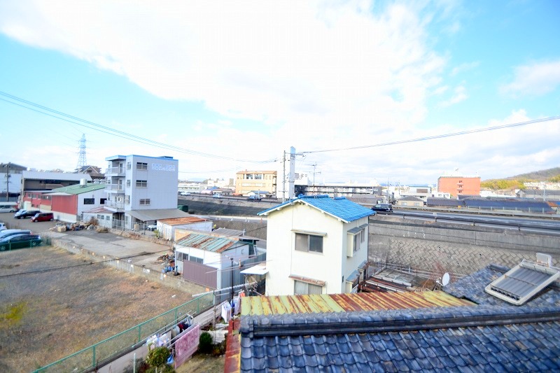 眺望　お問合せはシティホーム海田センター　082-821-2227