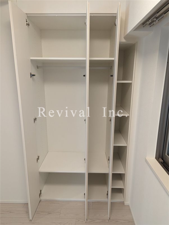 収納　収納も各お部屋完備