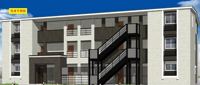 建物外観　完成パース