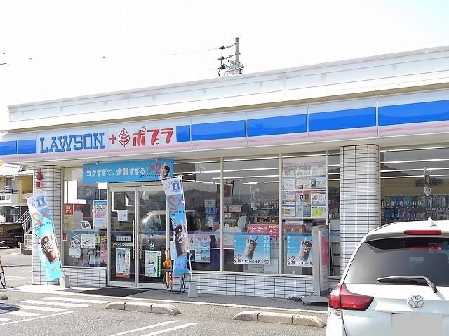 コンビニ　ローソンポプラ鳥取的場店（コンビニ）まで350m