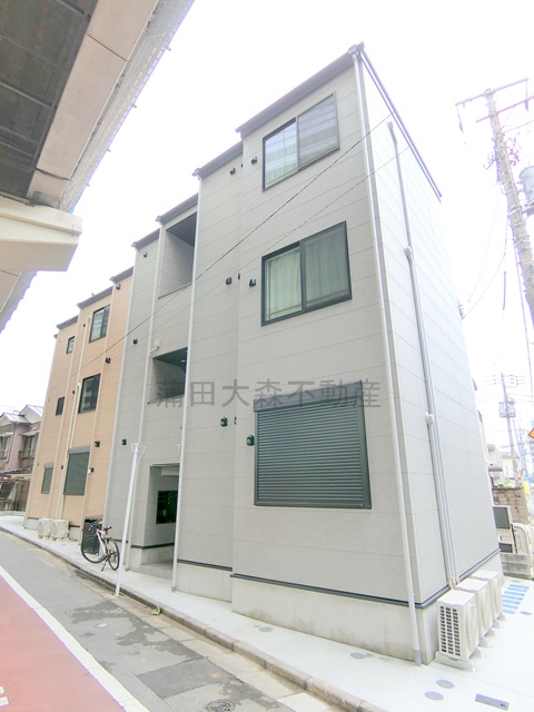 建物外観　2026年5月築　木造地上3階建て総戸数6戸 東京都大田区羽