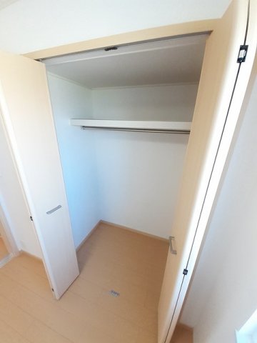 収納　たっぷりとした収納スペースです