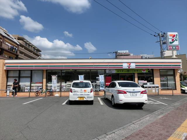 コンビニ　セブンイレブン　熊本坪井１丁目店（コンビニ）まで400m