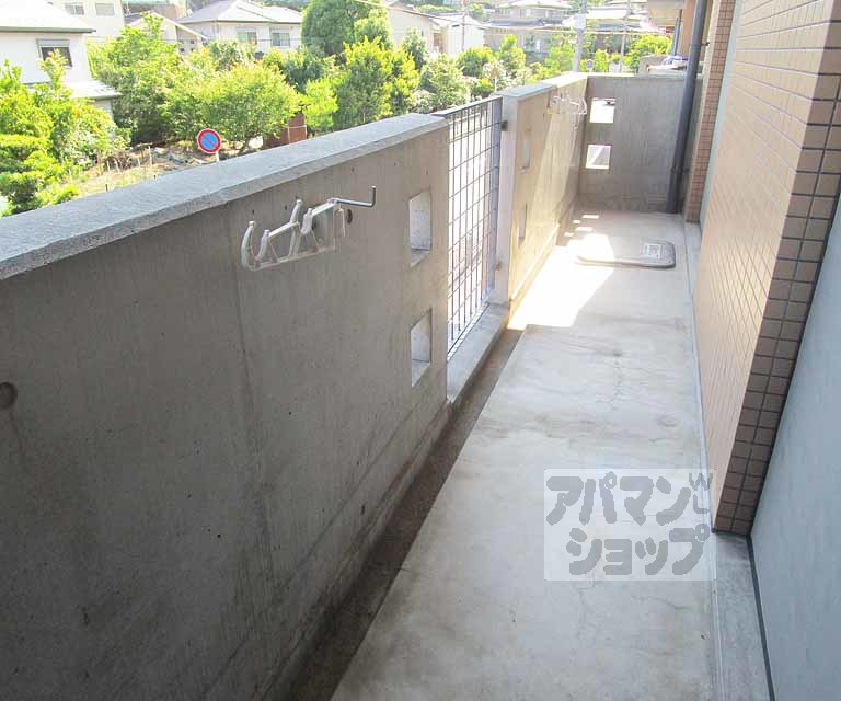 バルコニー　２０３号室の写真です。