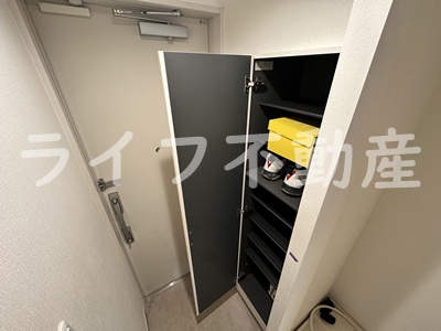 収納　ちょっとした収納スペースも充実しています
