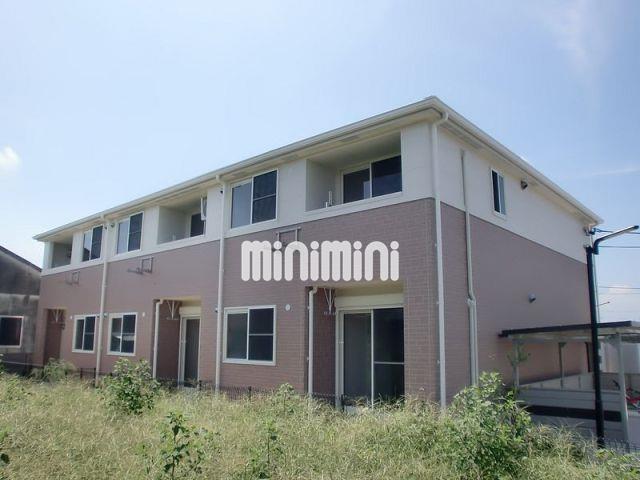 建物外観　可愛らしいツートンの色合い♪