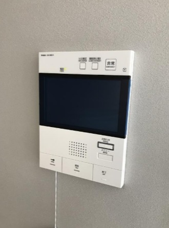 セキュリティ　急な来客時も安心ですね