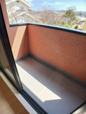バルコニー　広々としたバルコニーです