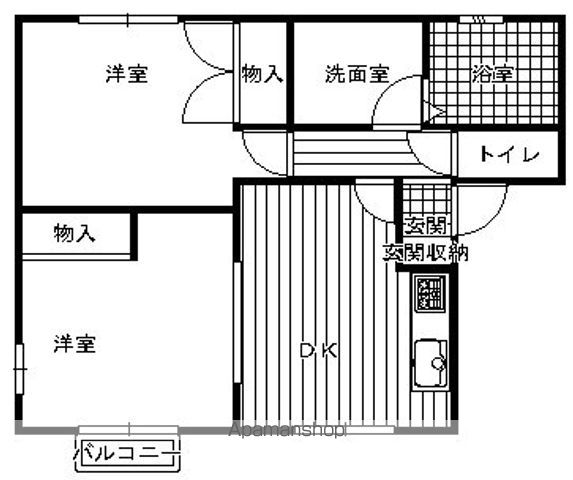 山ノ井壱番館の間取り写真