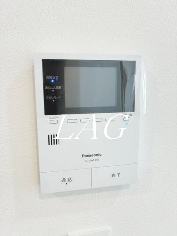 セキュリティ　モニター付きインターホンです。