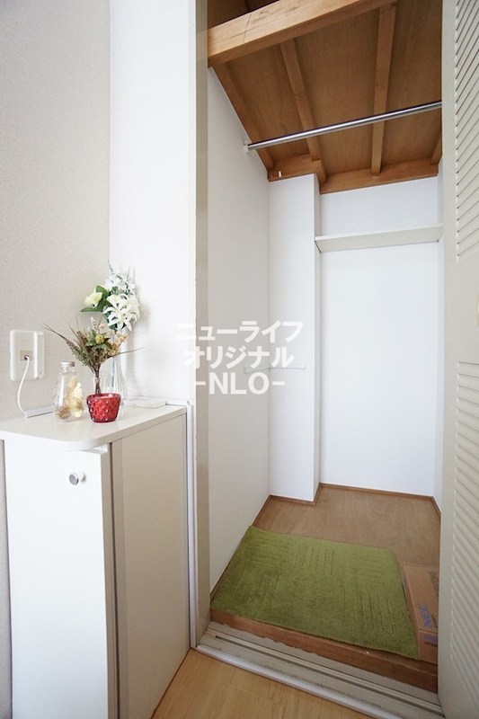 収納　※備品は撮影用です。