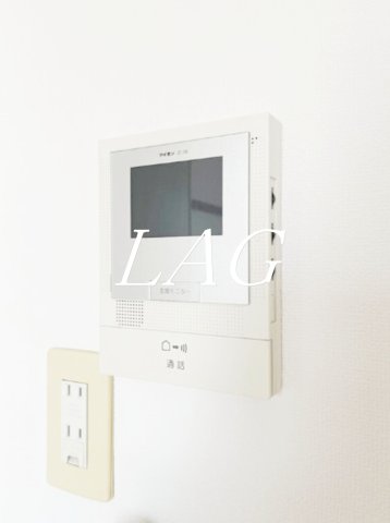 セキュリティ　モニター付きインターホンです。