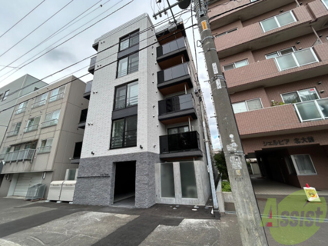 建物外観　札幌市北区北１６条西「ＧｒａｎＦｅｒｉａ」