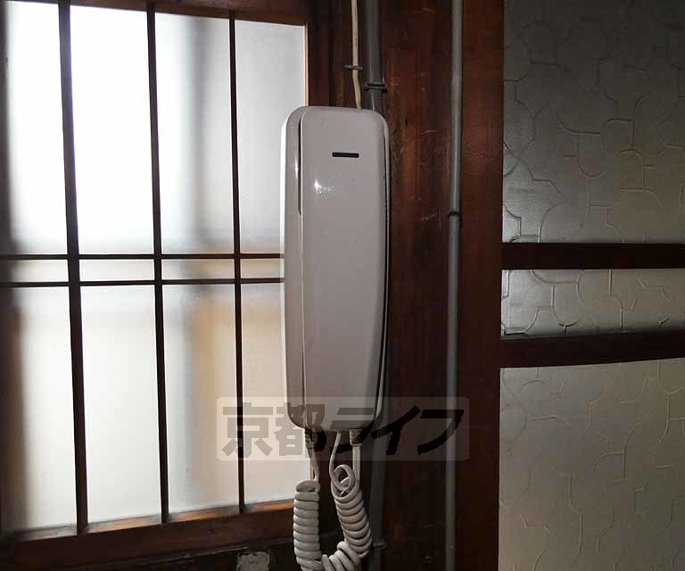 セキュリティ　来客も安心です。