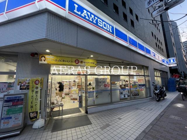 コンビニ　ローソン 新富一丁目店（コンビニ）まで154m