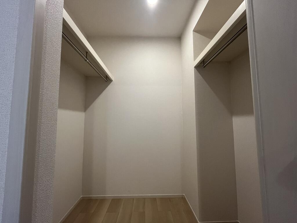 収納　ウォークインクローゼットもあります。