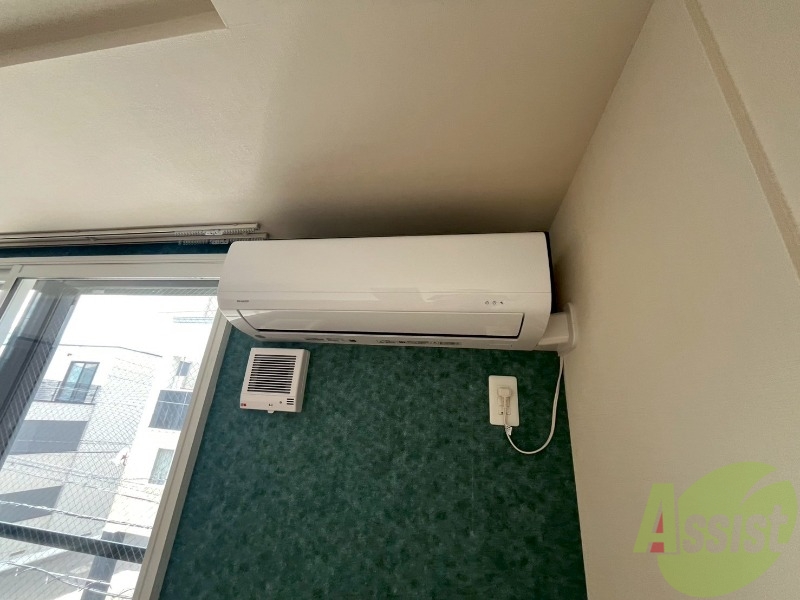 その他設備　エアコンがありますので夏でも快適に過ごせます！