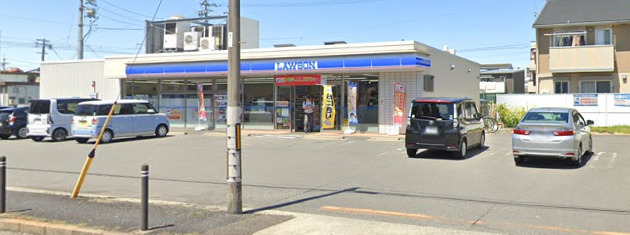 コンビニ　ローソン 中村草薙町店（コンビニ）まで218m