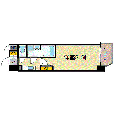 エスリード福島第5の間取り写真