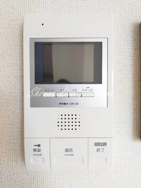 セキュリティ　安心のモニタ付きインターフォン