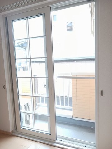 バルコニー　落ち着いた時間を過ごせるバルコニーです