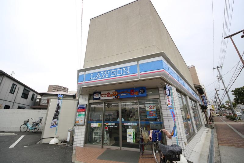 コンビニ　ローソン 鴫野東二丁目店（コンビニ）まで281m