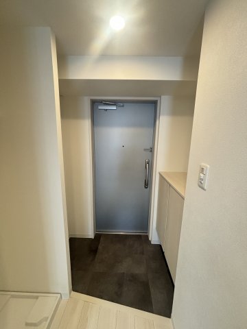 玄関　明るい玄関です