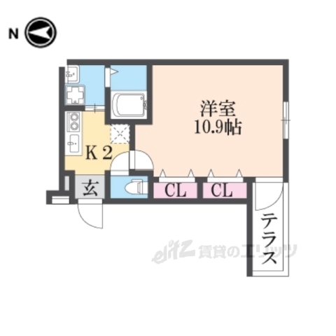 フジパレス立花駅東1番館の間取り写真
